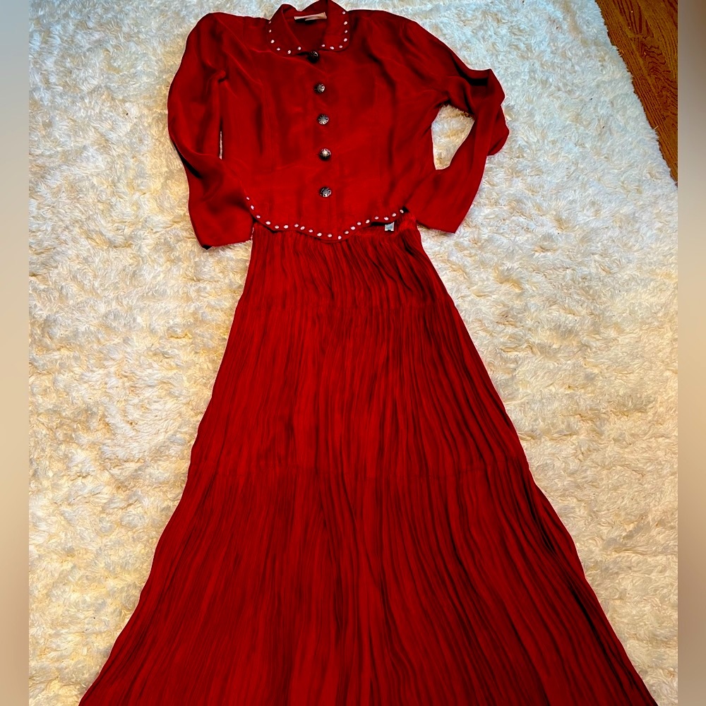 New Frontier Western Outfit in Rich Rust Medium